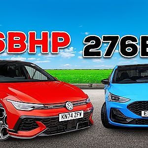 Hot Hatch Showdown: Ford Focus ST vs VW Golf GTI Clubsport