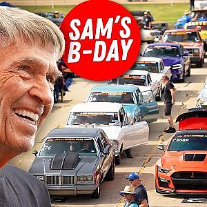 Sick Summer Day 0 - Mr. Sam's 80th Birthday at the Drag Strip!