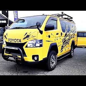 (HD)CRS ESSEX XTREAM HIACE 200 High Lift modified エセックスエクストリーム 200系ハイエース リフトアップカスタム