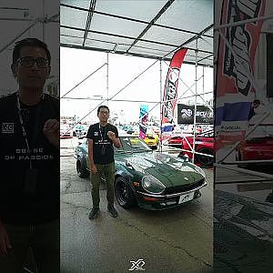 Fairlady 240Z สีเขียวแบบนี้คลาสสิคตลอดกาล #nissan #fairlady #xoautosport #impactspeedfest