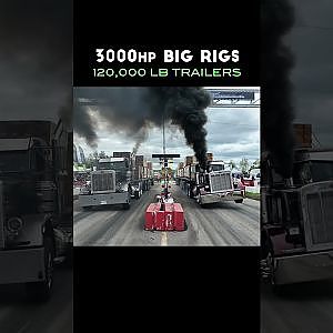 3,000 Horsepower Semi Trucks vs 120,000 Pounds (Great Lakes Big Rig Challenge)