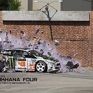 DC SHOES: KEN BLOCK'S GYMKHANA FOUR; THE HOLLYWOOD MEGAMERCIAL