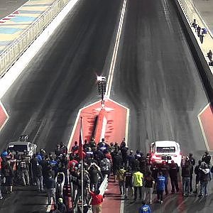 EKanooRacing's Super Street V8 Lexus RCF New Middle East Class Record at 8th mile 3.95@323KM/H