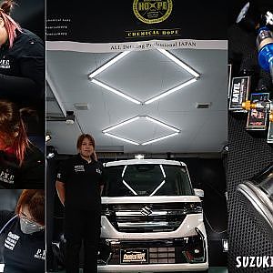 新車磨き・新車コーティングの必要性 新型スペーシアカスタム 硬化型ガラスコーティング施工