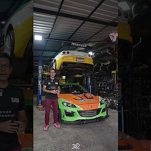 Mazda #RX8 คาราวะอดีตกับลายสุดขลัง Renown Ver. งานศิลป์อมตะของโลกยานยนต์ #xo #xoautosport #Mazda