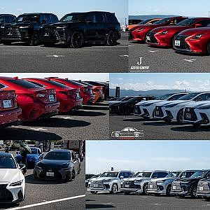 Japan LEXUS CAR Meet walk arround